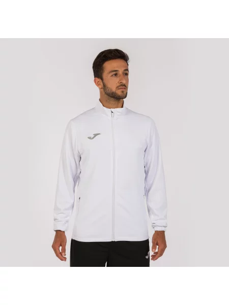 Bluza tenisowa dla chłopców Joma Montreal biała