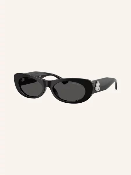 Jimmy Choo Okulary Przeciwsłoneczne schwarz czarne