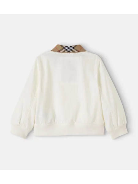 Gyerek dzseki Burberry fehér