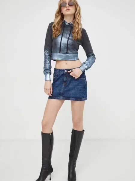 Jeans krilo Diesel mornarsko modra