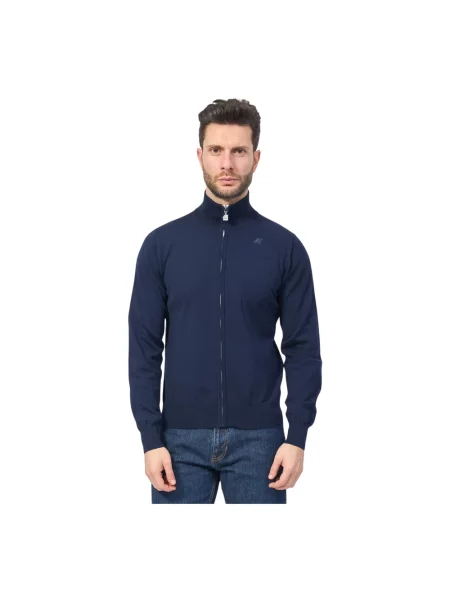 Sweter K-way niebieski
