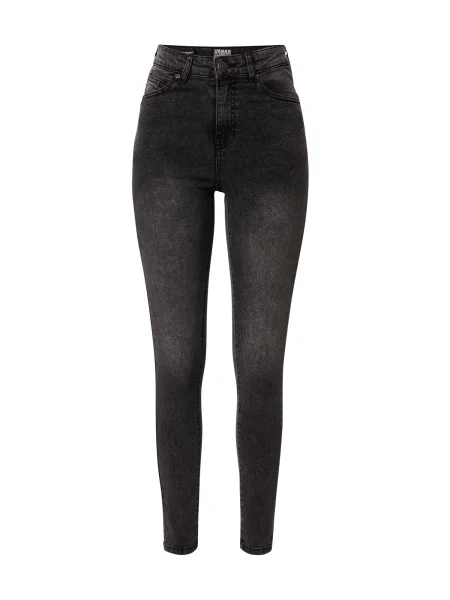 Urban Classics Jeans gri denim negru
