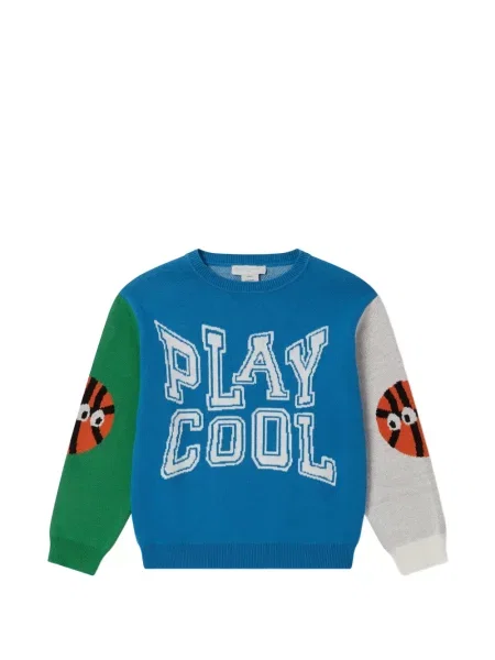Sweter dziecięcy Stella Mccartney niebieski
