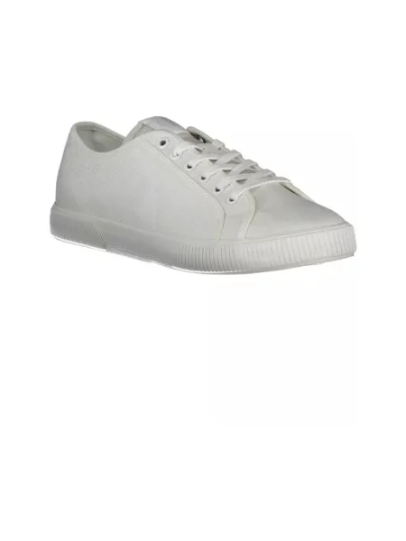 Sneakersy Calvin Klein z nadrukiem białe