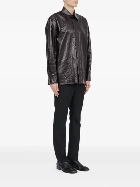 Риза Mm6 Maison Margiela кафяво