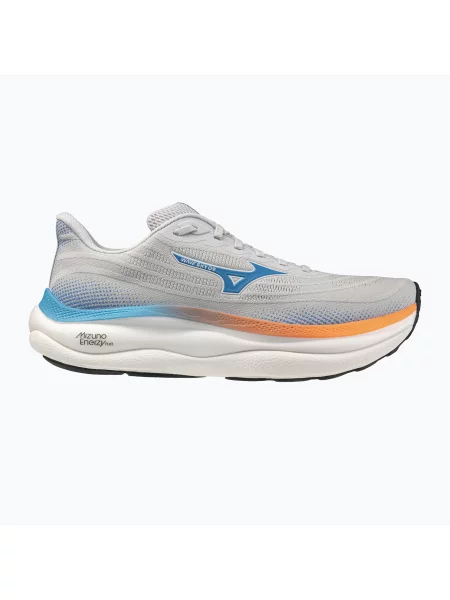 Încălțăminte de alergare pentru bărbați Mizuno Wave Sky 9 cloudscape/blue jewel/lava orange albastru