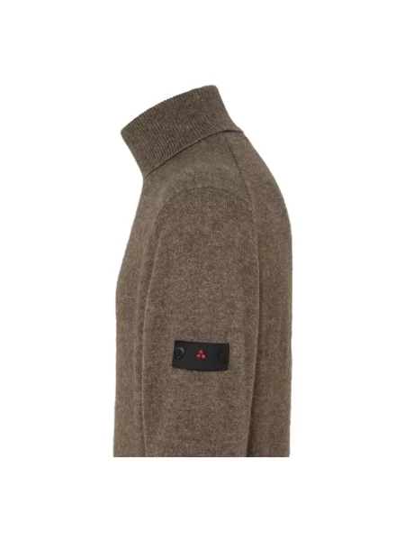 Sweter Peuterey wełniany szary