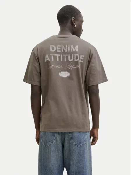 Jack & Jones Majica Edover rjava