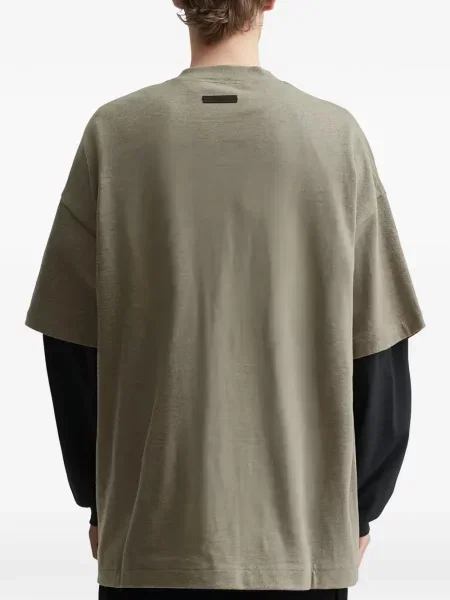 Тениска Fear Of God Essentials сиво