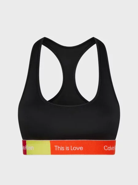 Без підкладки топ Calvin Klein чорний