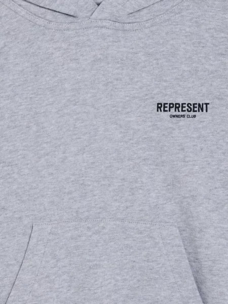 Bluza z kapturem dziecięca Represent Mini szara