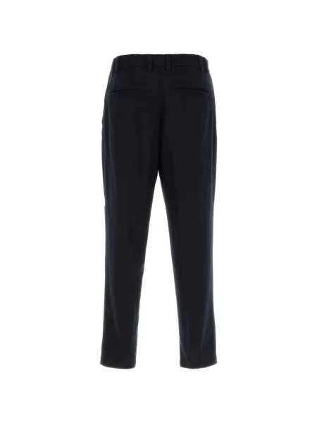Pantaloni Canali de lână albastru