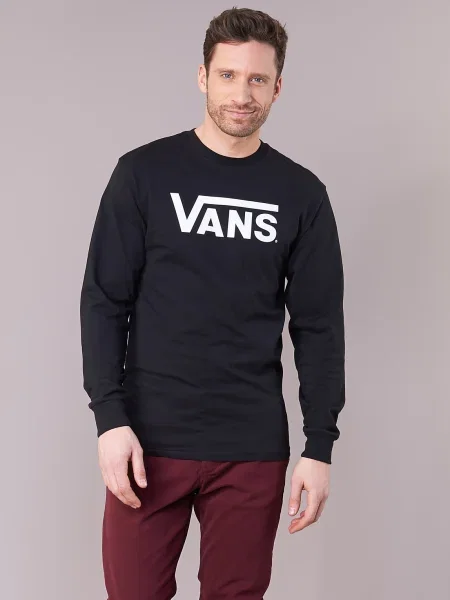 Klasické tričko Vans čierna