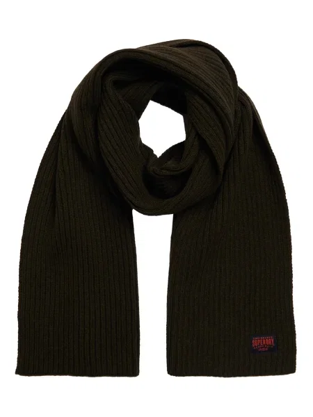 Superdry & Co Šal mornarska / oliva / češnjevo rdeča