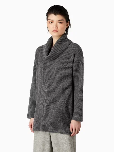 Свитер Emporio Armani серый