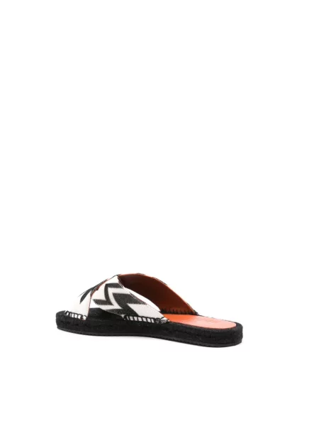 Klapki Missoni skórzane