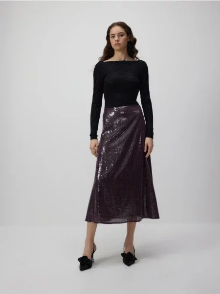 Юбка Reserved с пайетками