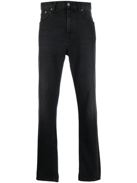Blugi drepți Nudie Jeans negru