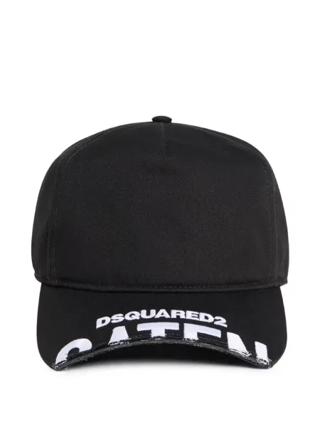 Șapcă Dsquared2 cu autograf negru