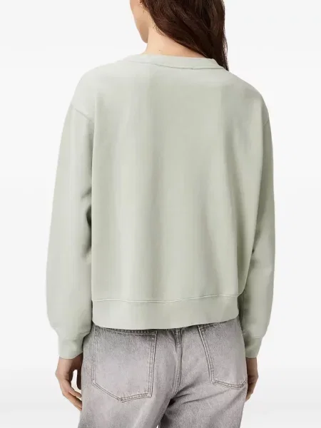 Hanorac Allsaints cu aplicații verde