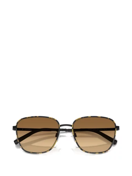 Ochelari de soare pătrați Oliver Peoples negru