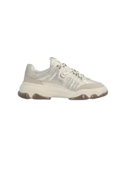 Sneakersy Pinko zamszowe białe