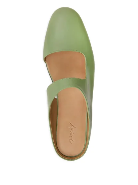 Papuci tip mules Marsell verde