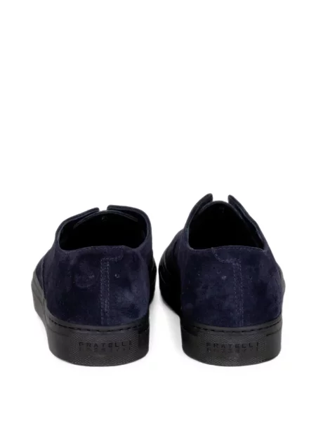 Велурени slip-on маратонки Fratelli Rossetti синьо