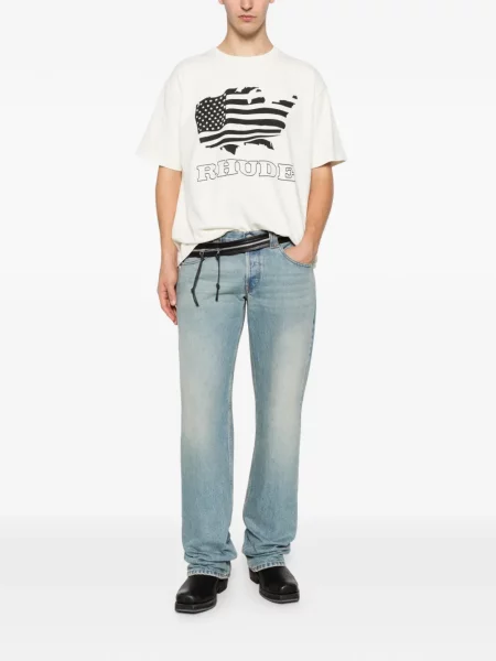 Tricou Rhude cu imagine