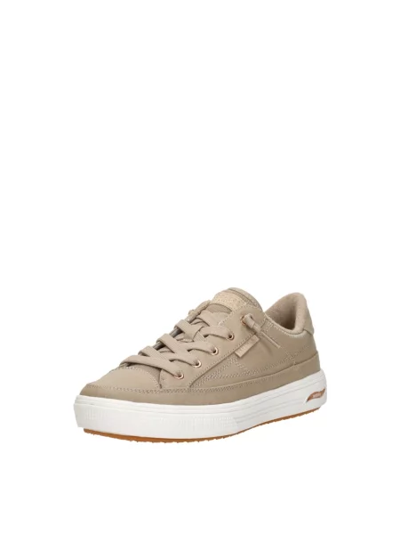Sneakersy Skechers beżowe