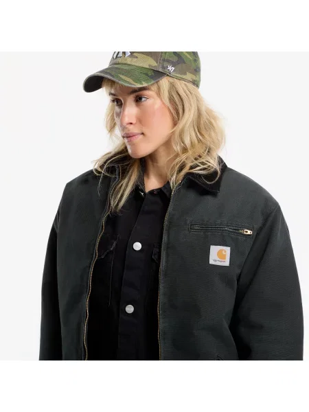 Kurtka Carhartt Wip płócienna z kamieniami czarna
