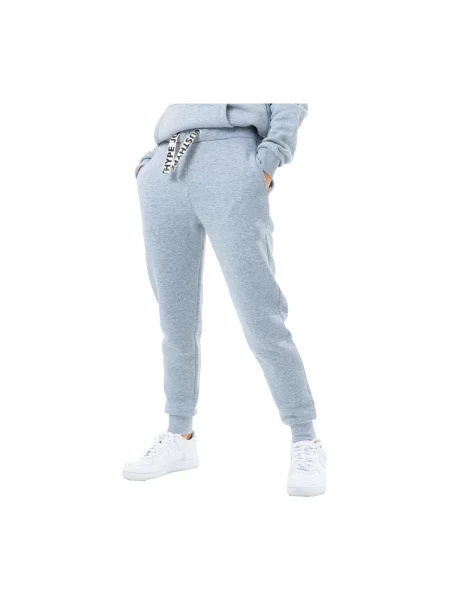 Jogger hlače Justhype Ltd siva