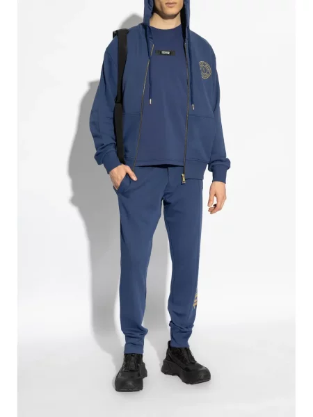 Tricou Versace Jeans Couture albastru