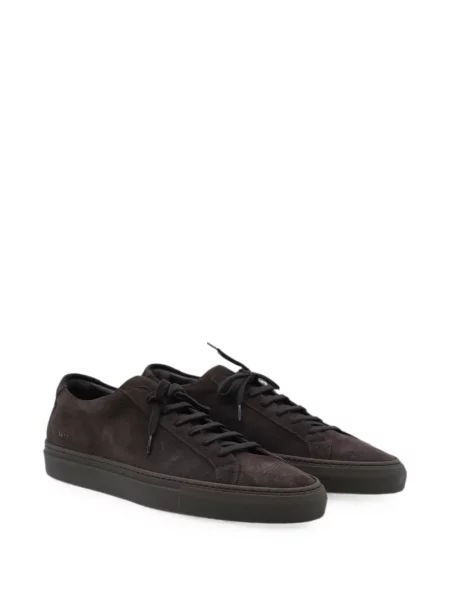 Sneakerși Common Projects din piele de căprioară maro