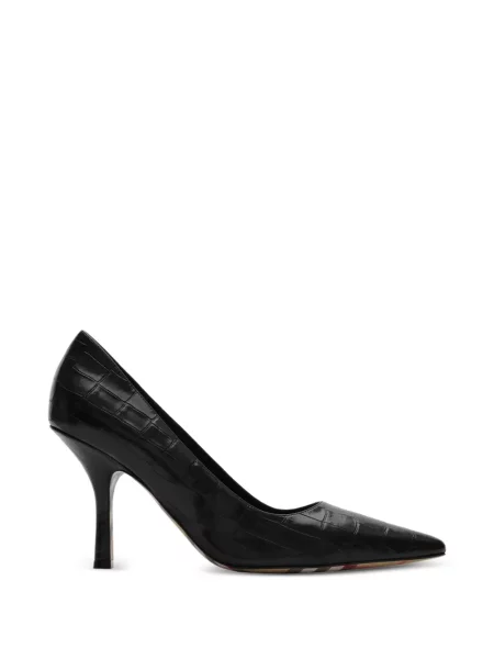 Pantofi cu toc Burberry din piele negru
