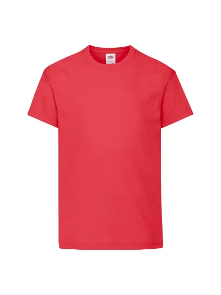 Tricou copii Fruit Of The Loom roșu