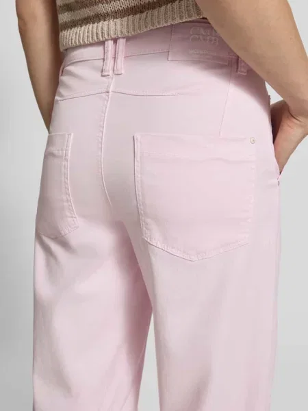 Spodnie z chusta model „ORELIE” Cambio różowe