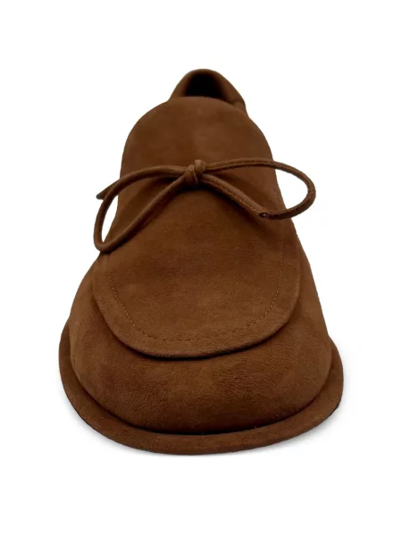 Loafers Pomme D´or με φιόγκο καφέ