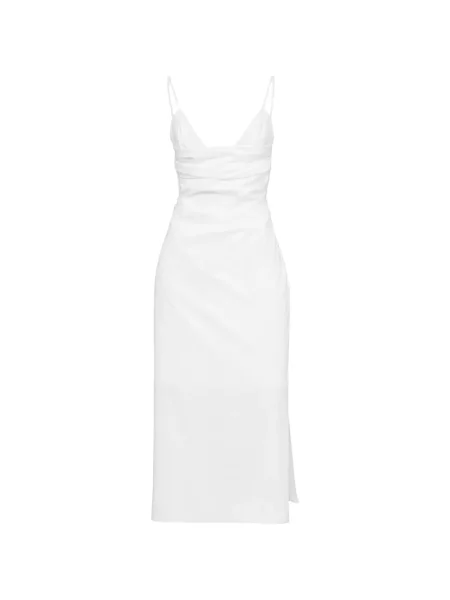 Sukienka midi Patrizia Pepe biała