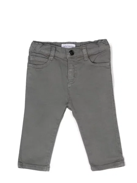 Dětské chinos Emporio Armani šedé