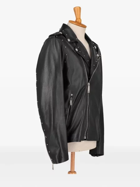 Geanta de piele John Richmond negru