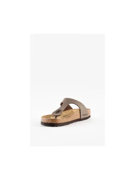 Sandały Birkenstock zamszowe brązowe
