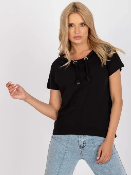 Bluză Fashionhunters negru