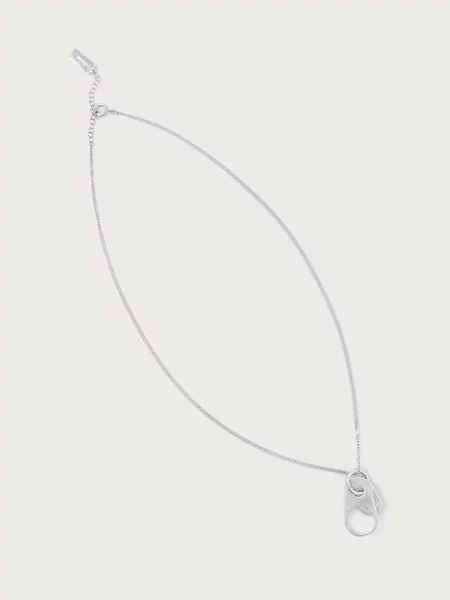 Maison Margiela női sárgaréz nyaklánc medállal