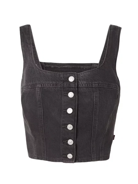 LEVI'S ® Top AUDRA denim čierny