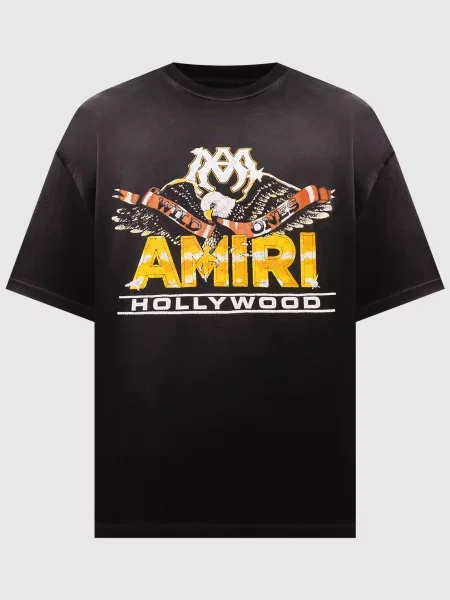 Футболка MA EAGLE Amiri чорна