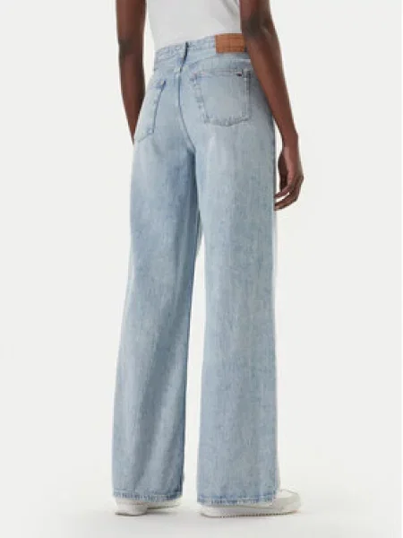 Tommy Jeans Farmer Claire Wide Leg kék