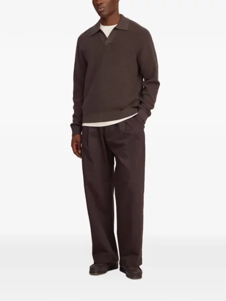 Gulerat tricou polo Nn07 maro