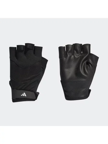 ADIDAS PERFORMANCE Sportovní rukavice / bílá černá