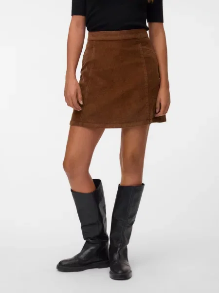 VERO MODA Fustă VMKATA' maro